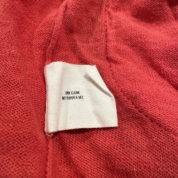 Sparrow Cardigan Sweater Linen Coastal Grandma Cottage Preppy Minimalist Open XS - Picture 4 of 5